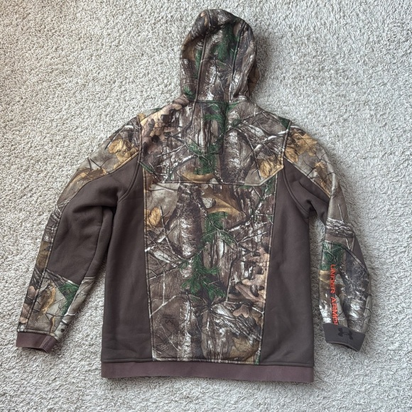 EUC Men’s RARE Under Armour Ayton RealTree Xtra Camouflage Jacket Size XL - Picture 9 of 13